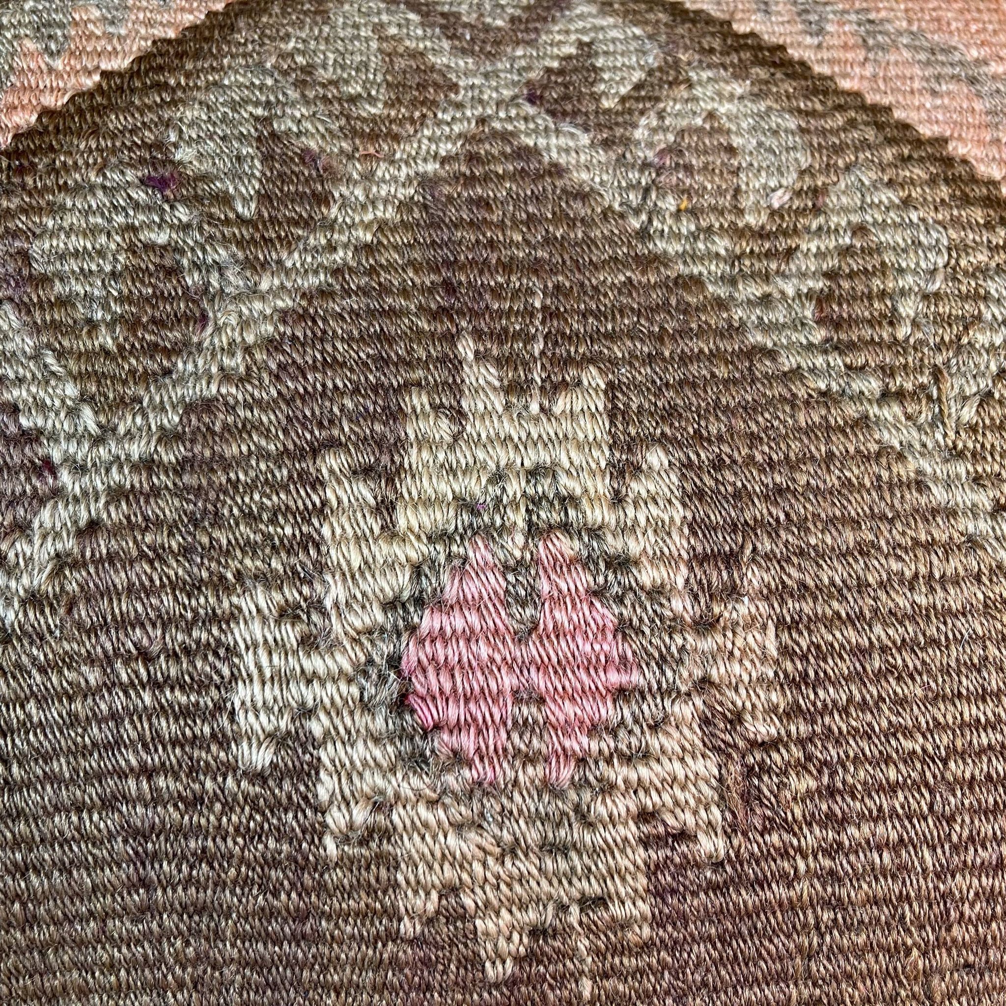 Housse de coussin vintage turque faite à la main, 30 x 50 cm