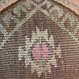 Vintage turkish handmade cushion cover , 30 x 50 cm