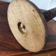 Vintage French lamp 1950/60 in turned wood