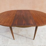 Table ronde extensible vintage