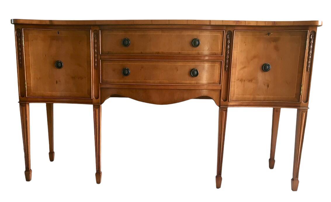 1950s English buffet signed Jaycee Furniture