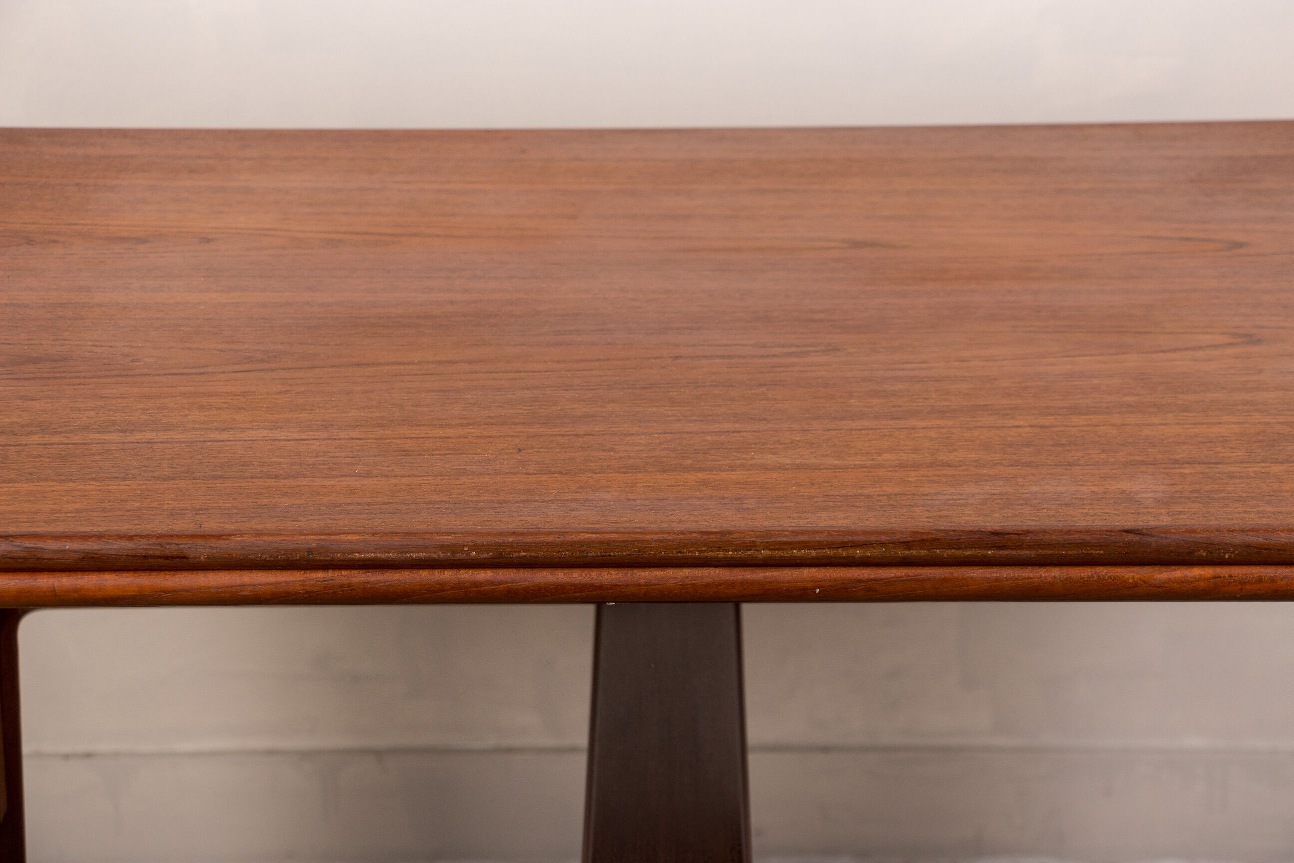 Danish teak table model "elevator" adjustable high and low, Kai Kristiansen, V.M.Mobler 1960