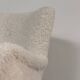 Danish lounge chair with new curly fur upholstery