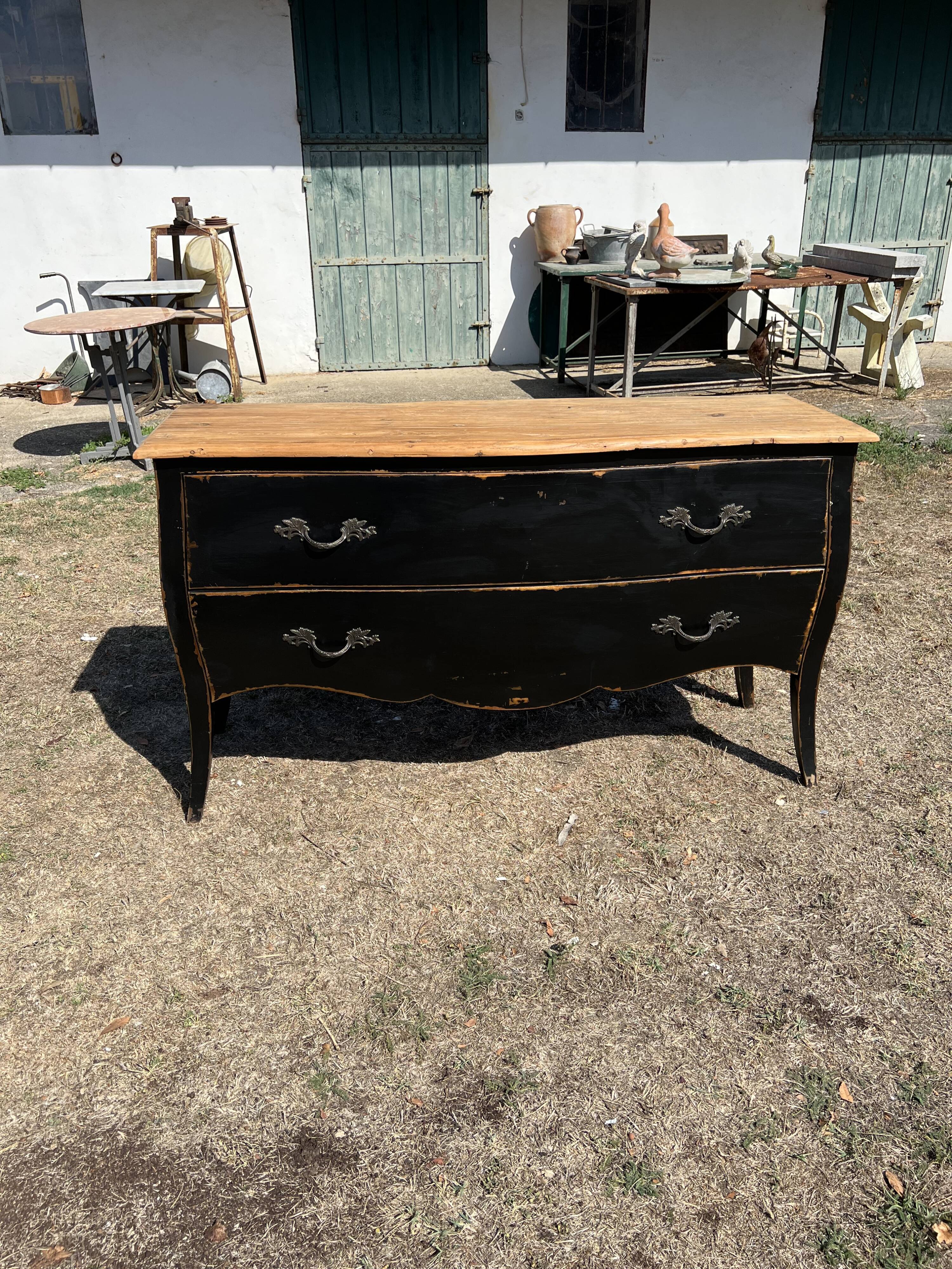 Commode double tiroir