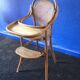 Chaise haute d'enfant Thonet en bois cintré - 1930
