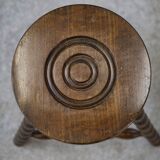 Stool in the style of Charles Dudouyt, 1960s