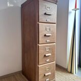 American oak filing cabinet circa 1920