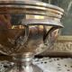 Silver tureen, pine cone handle
