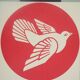 Shepard Fairey (Obey Giant): Geometric Dove Blue - Signed Lithograph
