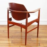 Fauteuil de bureau - Arne Hovmand-Olsen - Restauré