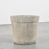 Pair of cement planters, circa 1960