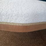 Renovated Voltaire armchair in Japandi style