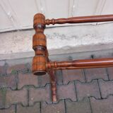 Vintage bamboo towel holder