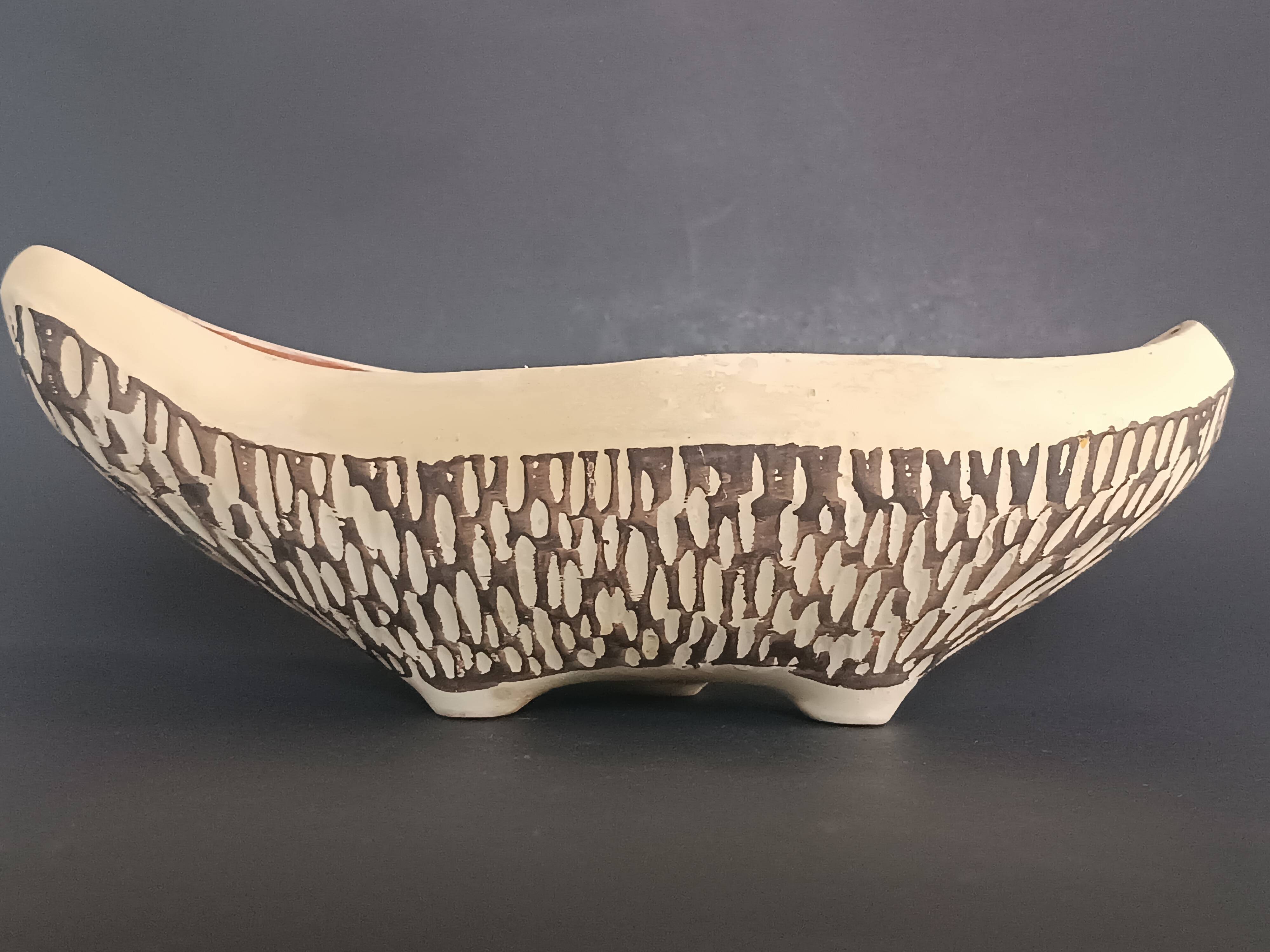 Ceramic planter West Germany Scheurich 277/25 vintage