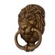 Dutch Bronze Lions Head Door Knocker