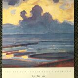 Original poster after Piet MONDRIAN, By the sea, Yale University, 1988