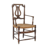 Canned provencal chair