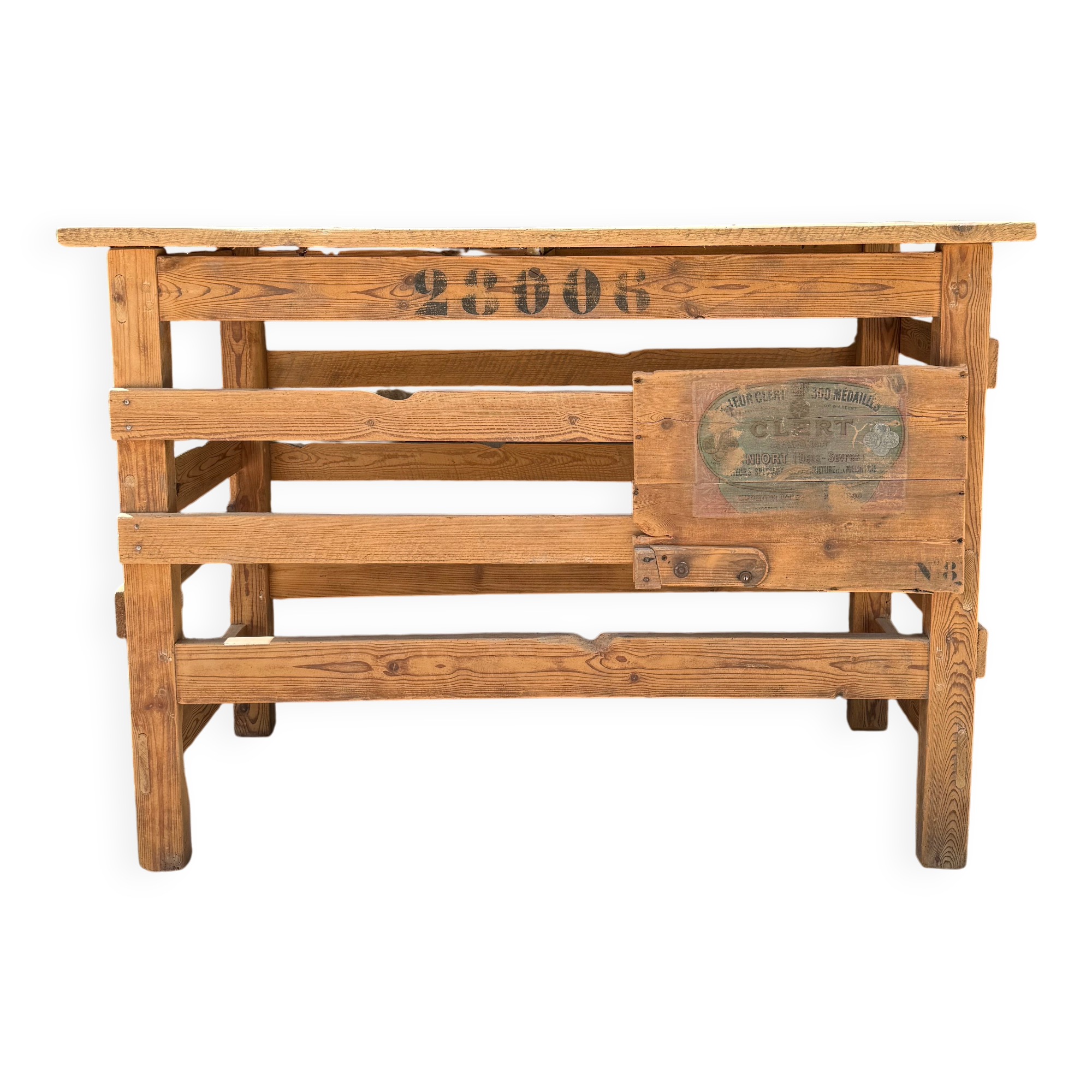 Meuble métier / Meuble d'atelier ancien
