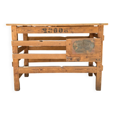 Meuble métier / Meuble d'atelier ancien