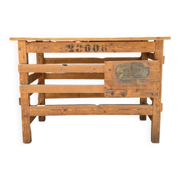 Meuble métier / Meuble d'atelier ancien