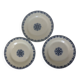 3 Gien dinner plates, Montmorency pattern 220606