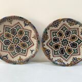 Set of 2 round dishes from Morocco Fez / 2