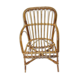 Stunning Vintage Scandinavian-style vintage rattan chair