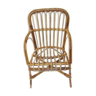 Stunning Vintage Scandinavian-style vintage rattan chair