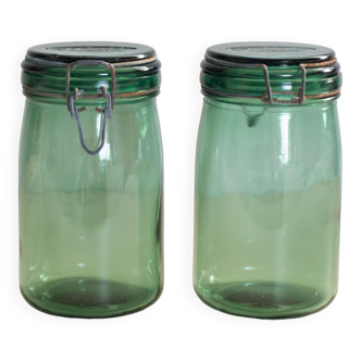 Glass jars