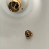 Vintage glass pendant light