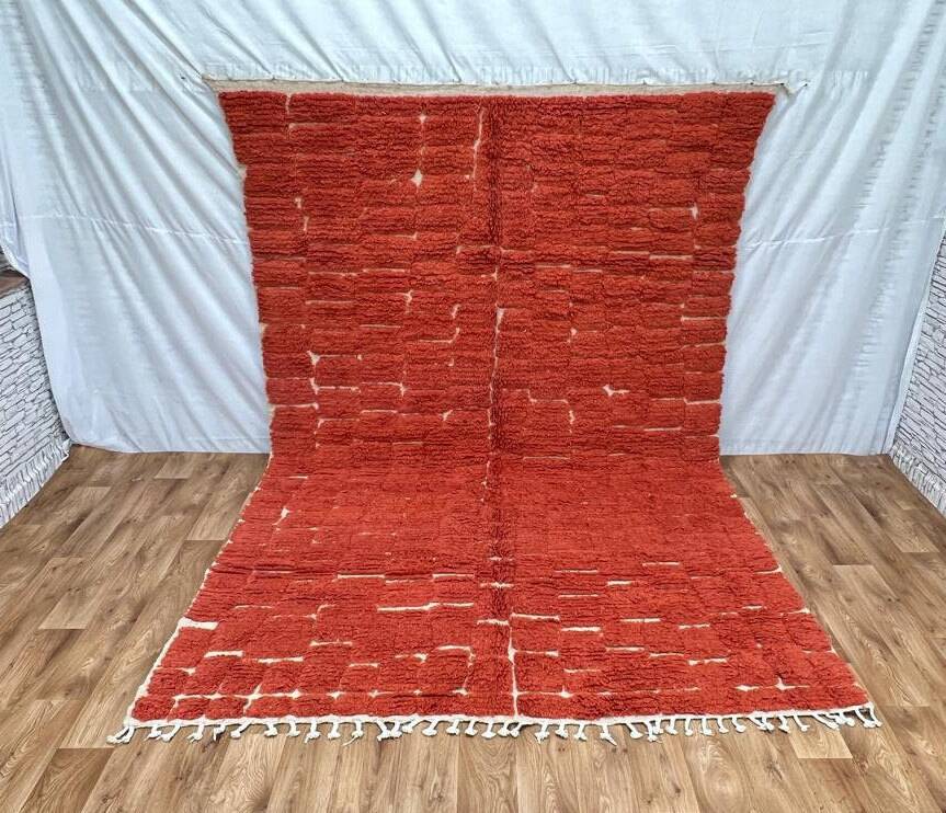 Large handmade Berber rug 3 x 2 m