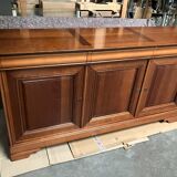 Buffet + miroir  Louis phillipe