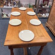 Old Louis XIII farmhouse table in solid oak – Console / Island of