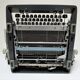 typewriter Olympia metal large cart A3 years 60