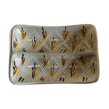 Céramique italienne vide poche Tasca sgraffito 1960