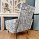 Rockabilly armchair completely refurbished
