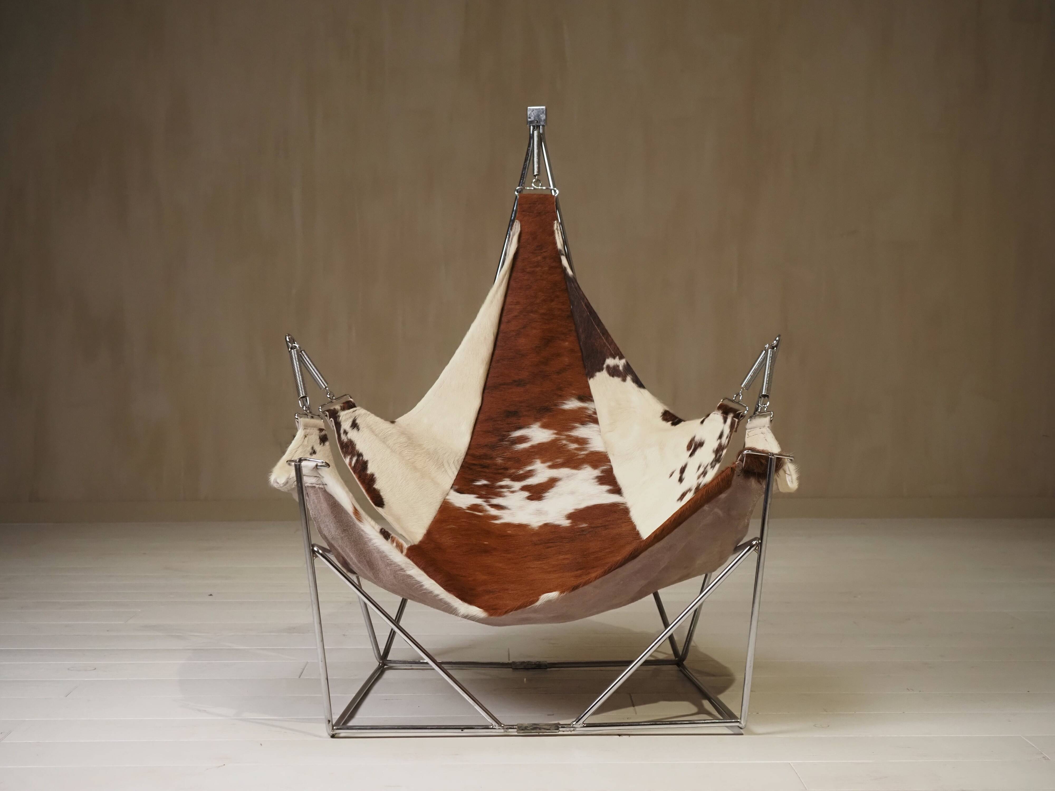 David's deck chairs and hammock by Odile Mir, France 1972