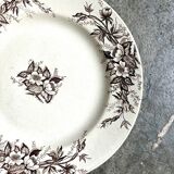 HB&Cie round dish in iron earth
