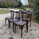 5 bistro chairs