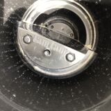 Black vintage Tam Tam stool