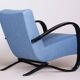 Czech Art Deco Beech Armchair attributed to J. Halabala for Up Zavody, 1930s