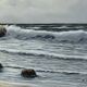 Grande Huile sur Toile Marine signée F. Carbu – XXe