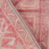 Faded turkish kitchen rug mat 1'5" x 3'9"