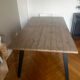Recycled wood table