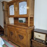 Art Nouveau 2-part sideboard