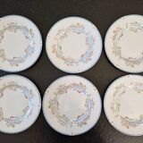 Coalport Manufactory, England - April Pattern - Set of 6 Small Dinner Plates - Porcelain