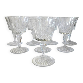 Baccarat buckingham 8 red wine glasses crystal - 13.5 cm
