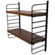 Vintage wood wall shelf wall rack