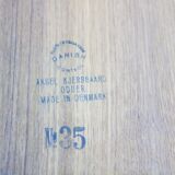 Teak bench Aksel Kjaersgaard Odder, Denmark, 1960