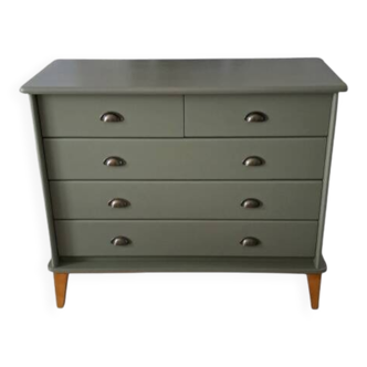 Rød Sødgren chest of drawers green Thisted